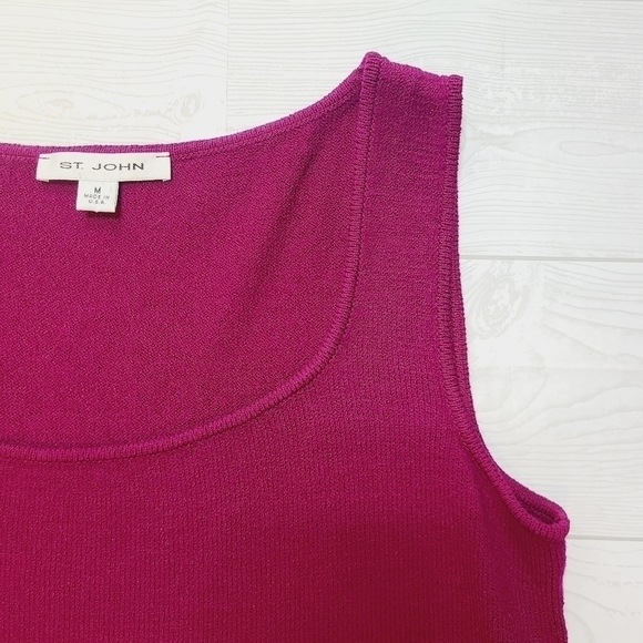 St. John Knit Camisole - Picture 2 of 6